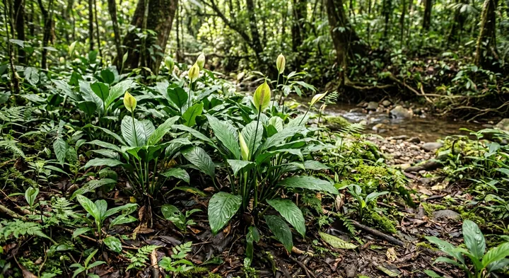 Floribundum Spathiphyllum (Spathiphyllum floribundum)