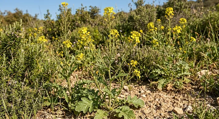 Wild Mustard (Sinapis arvensis)