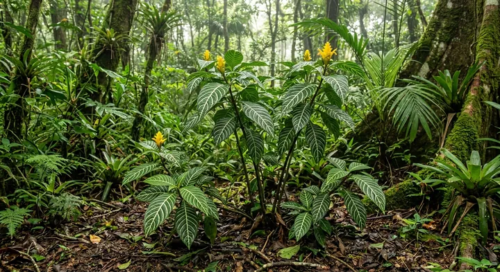 Zebra Plant (Aphelandra squarrosa)