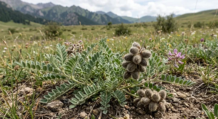 Rough-seeded milkvetch (Astragalus trachycarpus)